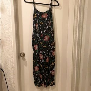 Floral print romper